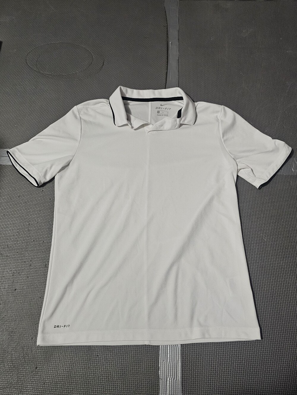 White Nike Polo